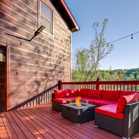 Pigeon Forge Cabin Sauna, Saltwater Pool And Views! Sevierville Eksteriør billede