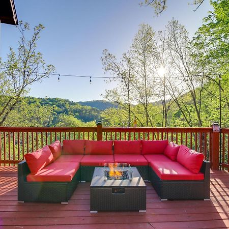 Pigeon Forge Cabin Sauna, Saltwater Pool And Views! Sevierville Eksteriør billede