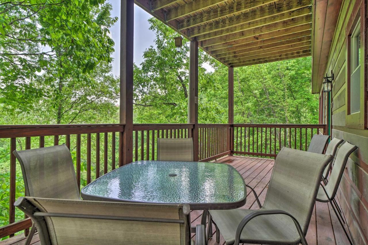Pigeon Forge Cabin Sauna, Saltwater Pool And Views! Sevierville Eksteriør billede