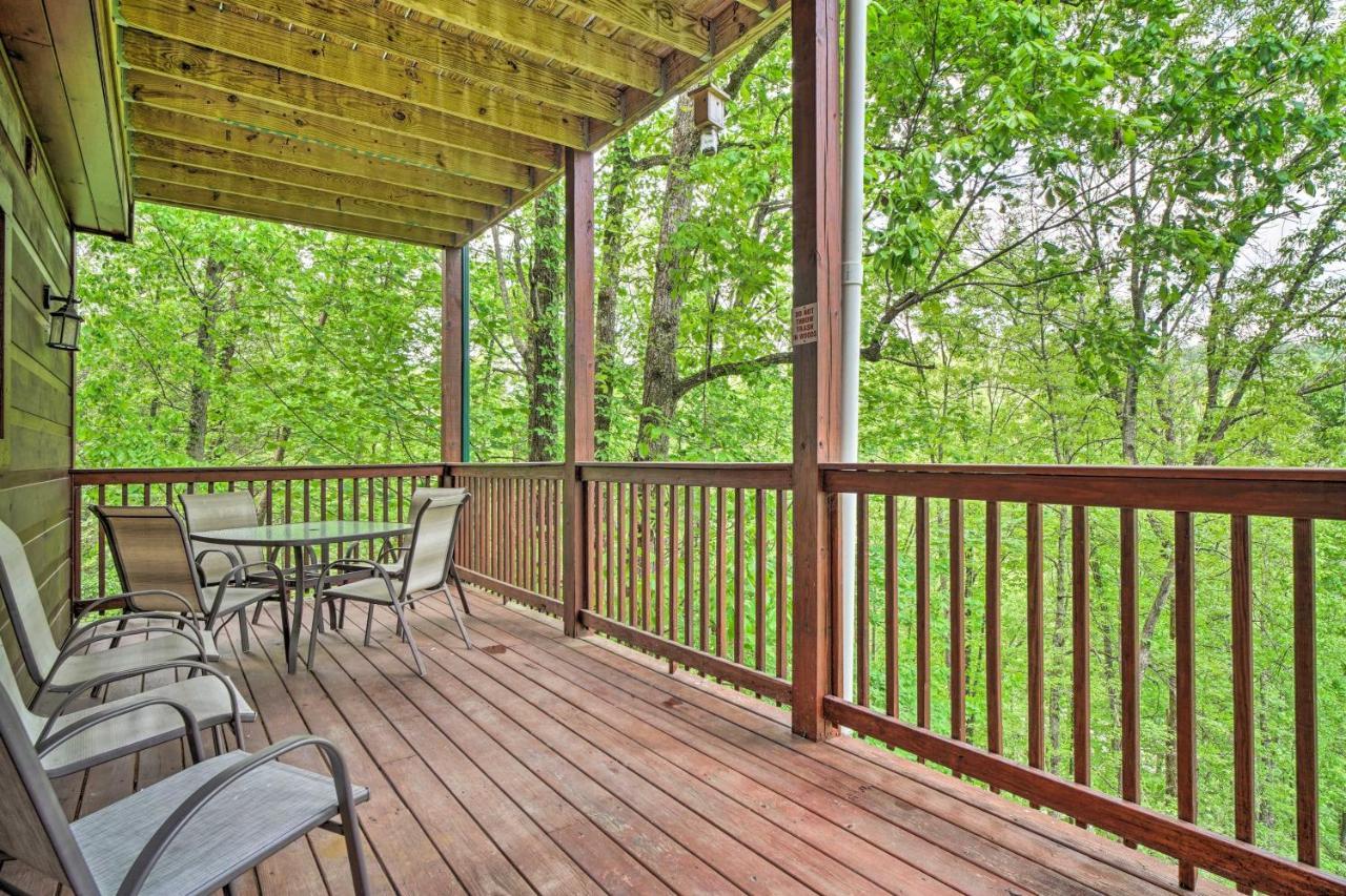 Pigeon Forge Cabin Sauna, Saltwater Pool And Views! Sevierville Eksteriør billede